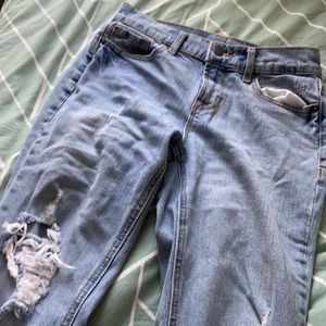 Distressed Boyfriend Jeans | Old Navy